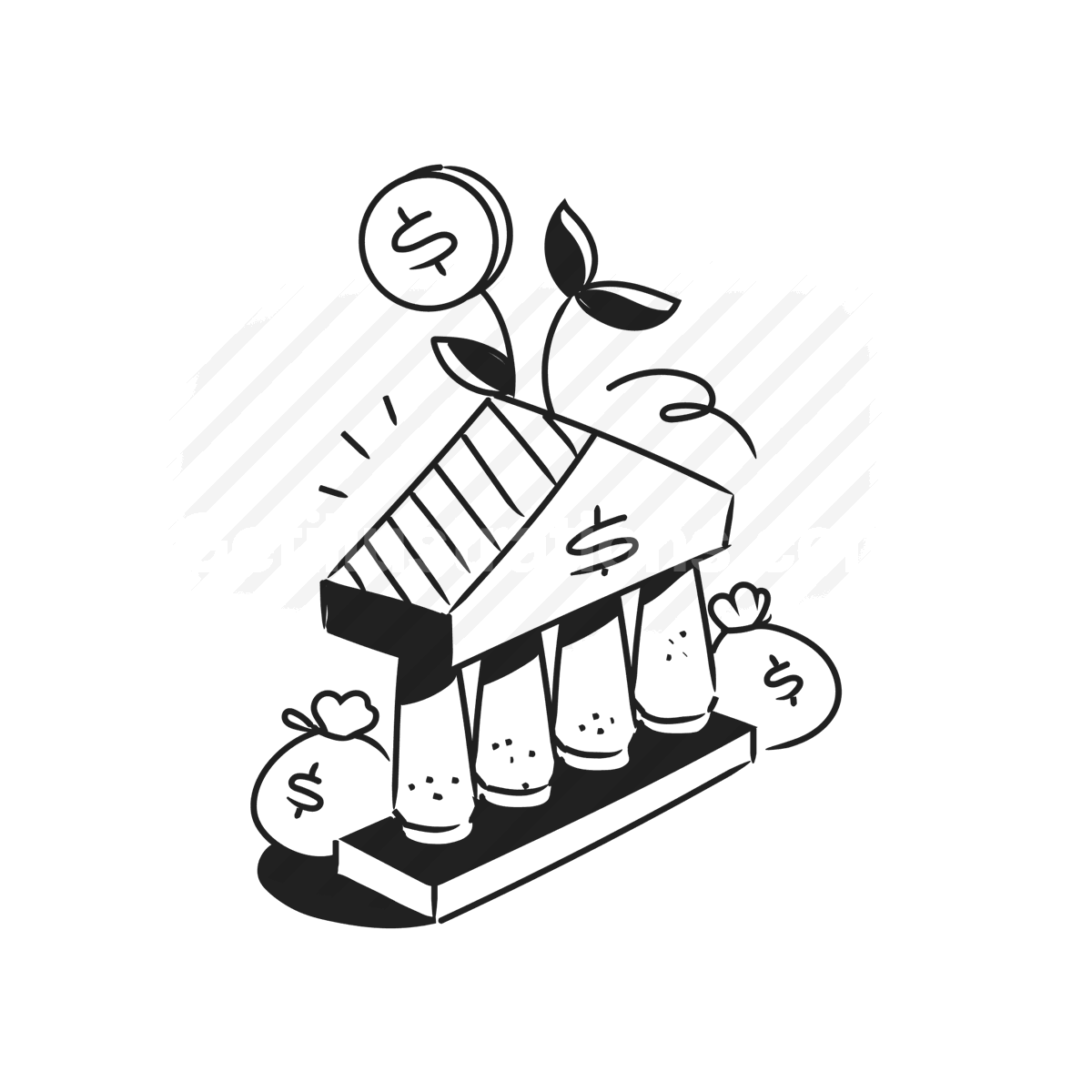 Business and Finance illustration preview image